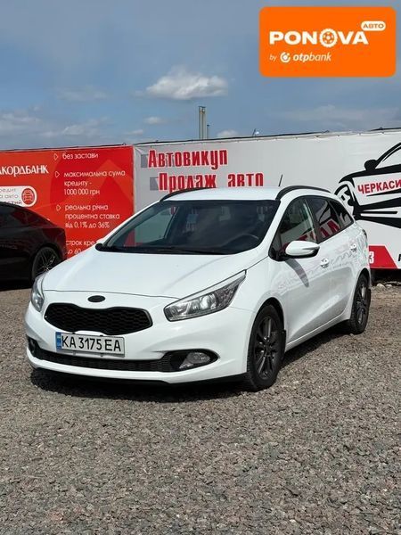 Kia Ceed, 2013 г., Дизель, 201 тыс. км, Универсал, Белый, Черкассы AT-10413471 фото