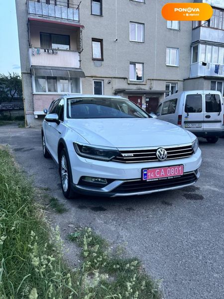 Volkswagen Passat Alltrack, 2016, Дизель, 2 л., 328 тыс. км, Универсал, Белый, Тернополь Cars-Pr-67375 фото