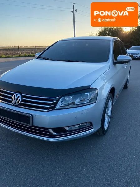 Volkswagen Passat, 2013 р., Дизель, 180 тис. км, Седан, Сірий, Козятин AT-10403095 фото