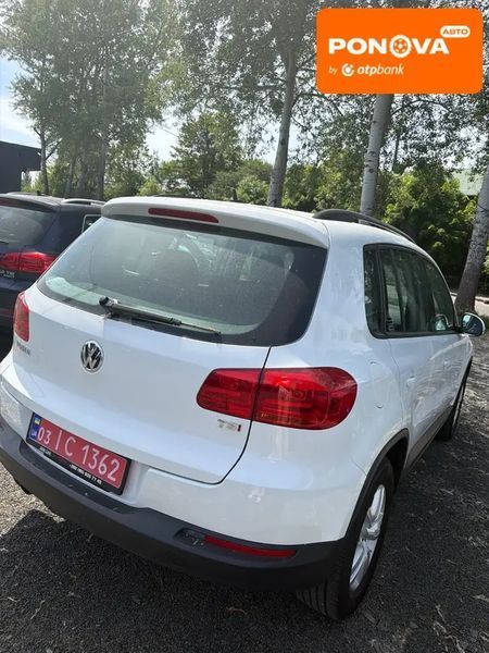 Volkswagen Tiguan, 2016 р., Бензин, 123 тис. км, Позашляховик / Кросовер, Білий, Луцьк AT-10418122 фото