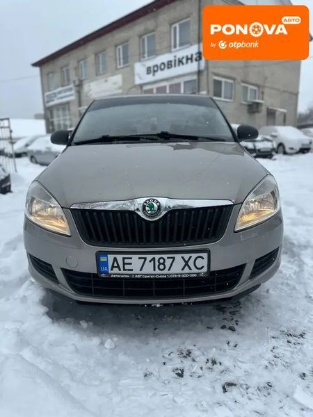 Skoda Fabia, 2011 р., Бензин, 164 тис. км, Хетчбек, Бежевий, Сміла AT-10410489 фото
