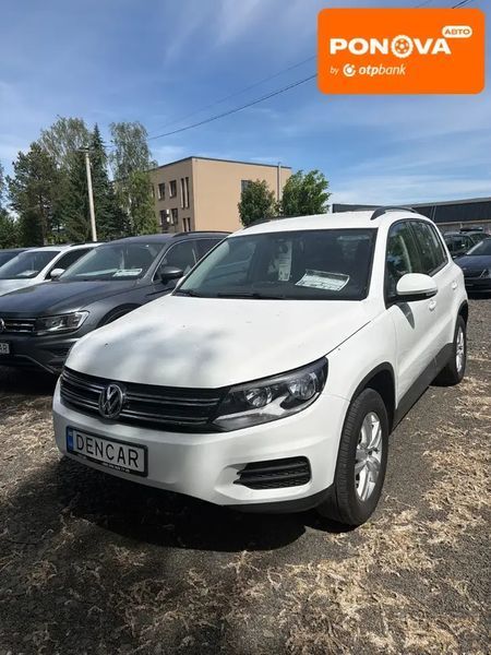 Volkswagen Tiguan, 2016 р., Бензин, 123 тис. км, Позашляховик / Кросовер, Білий, Луцьк AT-10418122 фото