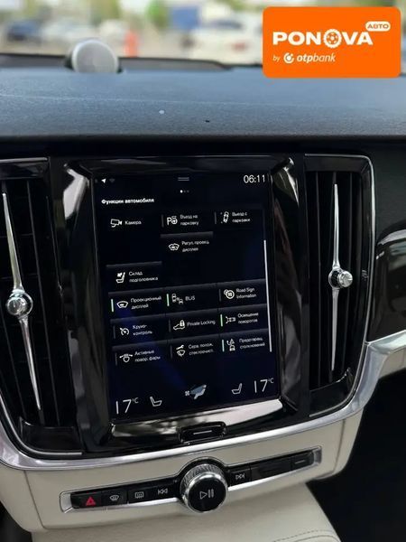 Volvo S90, 2018 г., Бензин, 184 тыс. км, Седан, Чорный, Днепр (Днепропетровск) AT-10417643 фото