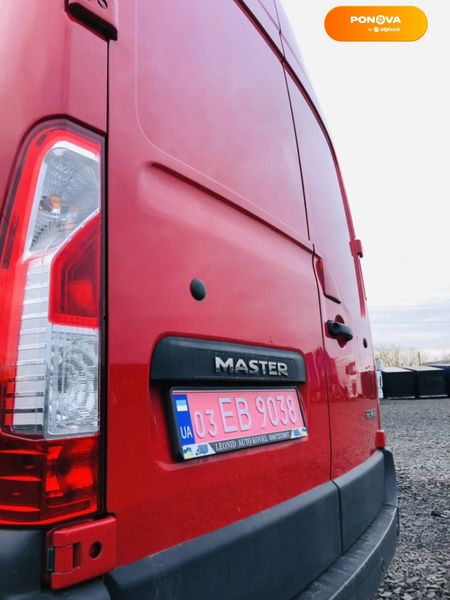Renault Master, 2021, Дизель, 2.3 л., 141 тис. км, Вантажний фургон, Червоний, Ковель 52815 фото