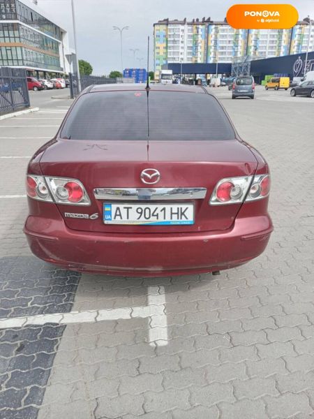 Mazda 6, 2002, Газ пропан-бутан / Бензин, 1.8 л., 330 тыс. км, Седан, Красный, Ивано Франковск Cars-Pr-60806 фото