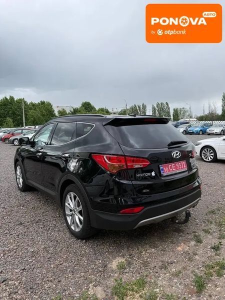 Hyundai Santa FE, 2013 р., Дизель, 212 тис. км, Позашляховик / Кросовер, Чорний, Черкаси AT-10418459 фото