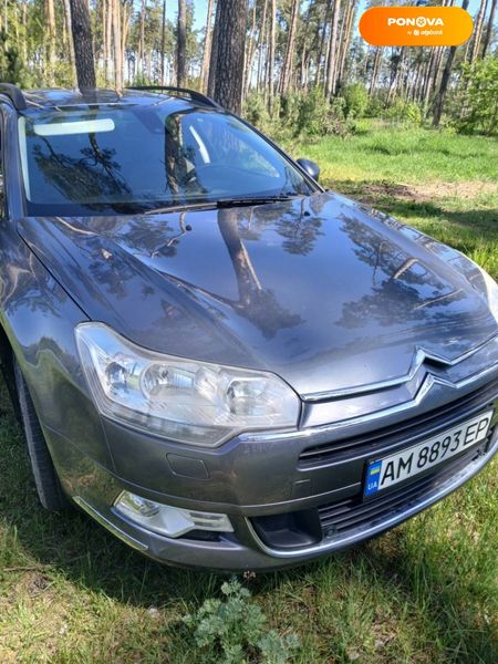 Citroen C5, 2008, Дизель, 244 тис. км, Універсал, Сірий, Житомир Cars-Pr-68663 фото