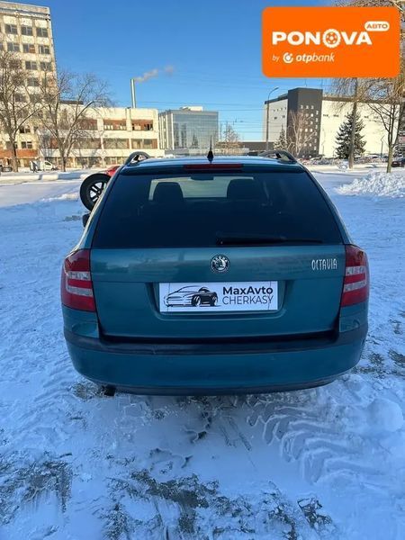 Skoda Octavia, 2006 р., Бензин, 231 тис. км, Універсал, Зелений, Черкаси AT-10411029 фото