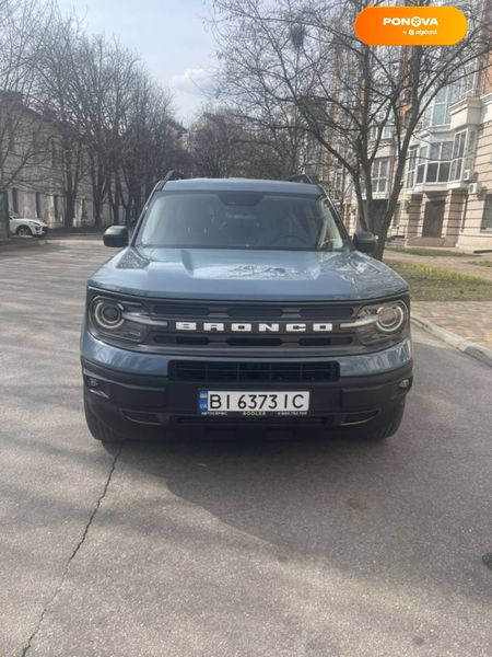 Ford Bronco Sport, 2021, Бензин, 1.5 л., 37 тис. км, Позашляховик / Кросовер, Синій, Полтава Cars-Pr-68482 фото