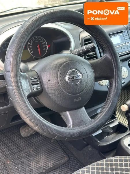 Nissan Micra, 2006 р., Газ пропан-бутан / Бензин, 206 тис. км, Хетчбек, Чорний, Сміла AT-10417880 фото