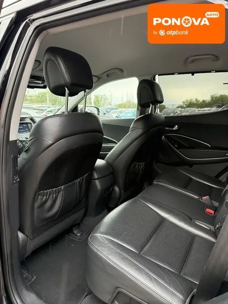 Hyundai Santa FE, 2013 р., Дизель, 212 тис. км, Позашляховик / Кросовер, Чорний, Черкаси AT-10418459 фото