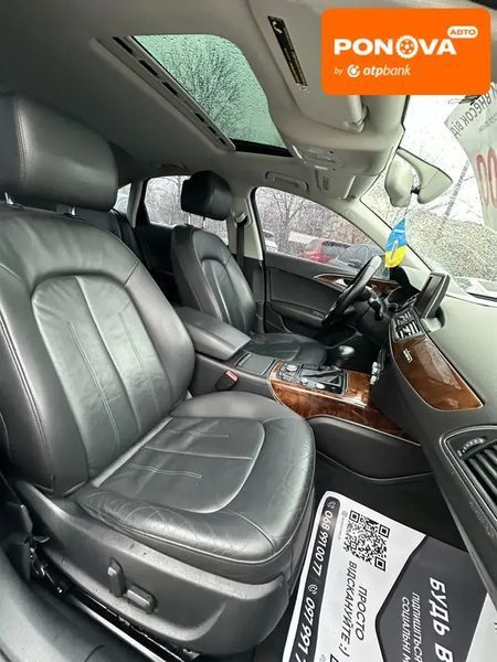 Audi A6, 2014 р., Бензин, 225 тис. км, Седан, Сірий, Кривий Ріг AT-10410018 фото