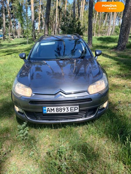 Citroen C5, 2008, Дизель, 244 тыс. км, Универсал, Серый, Житомир Cars-Pr-68663 фото