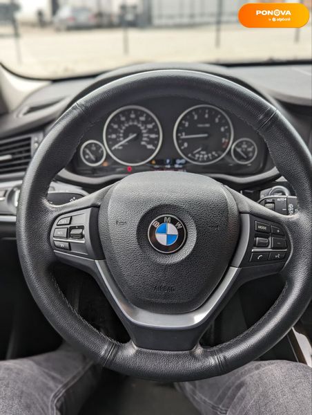 BMW X3, 2016, Бензин, 2 л., 113 тис. км, Позашляховик / Кросовер, Чорний, Львів 37785 фото