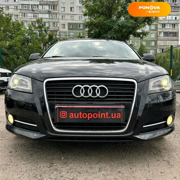 Audi A3 Sportback, 2012, Дизель, 1.6 л., 301 тис. км, Хетчбек, Чорний, Суми 110849 фото