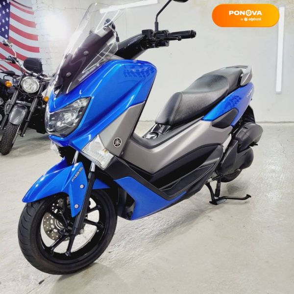 Yamaha NMax, 2019, Бензин, 150 см³, 26 тыс. км, Макси-скутер, Синий, Одесса moto-37647 фото