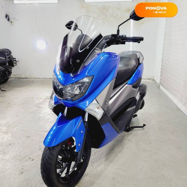 Yamaha NMax, 2019, Бензин, 150 см³, 26 тыс. км, Макси-скутер, Синий, Одесса moto-37647 фото