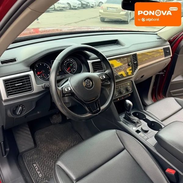 Volkswagen Atlas, 2017 г., Бензин, 98 тыс. км, Внедорожник / Кроссовер, Красный, Днепр (Днепропетровск) AT-10416568 фото