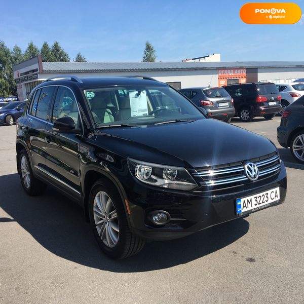 Volkswagen Tiguan, 2014, Бензин, 2 л., 143 тис. км, Позашляховик / Кросовер, Чорний, Житомир 110574 фото