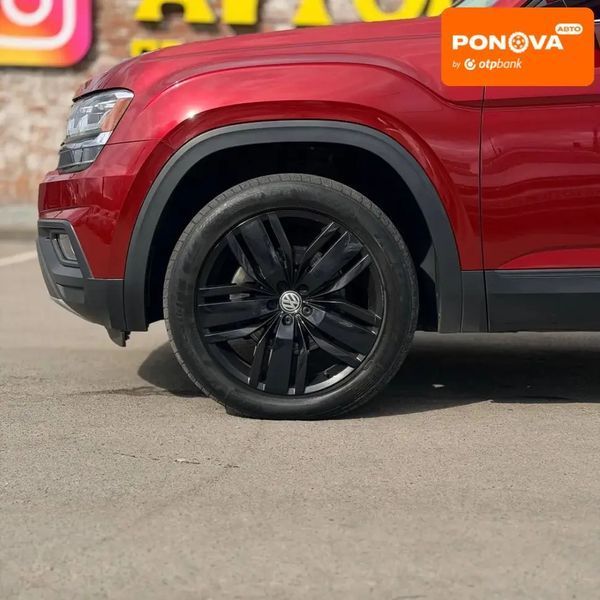Volkswagen Atlas, 2017 г., Бензин, 98 тыс. км, Внедорожник / Кроссовер, Красный, Днепр (Днепропетровск) AT-10416568 фото