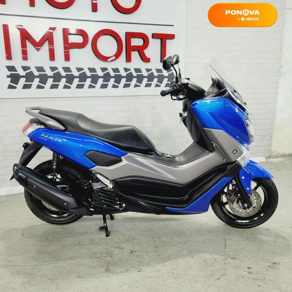 Yamaha NMax, 2019, Бензин, 150 см³, 26 тыс. км, Макси-скутер, Синий, Одесса moto-37647 фото