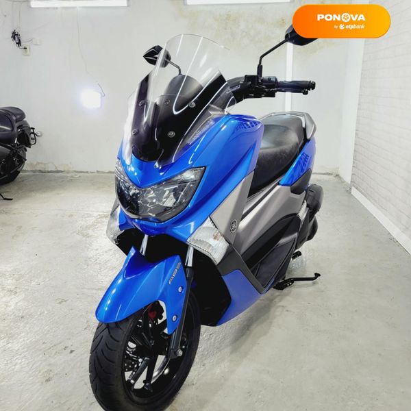 Yamaha NMax, 2019, Бензин, 150 см³, 26 тыс. км, Макси-скутер, Синий, Одесса moto-37647 фото