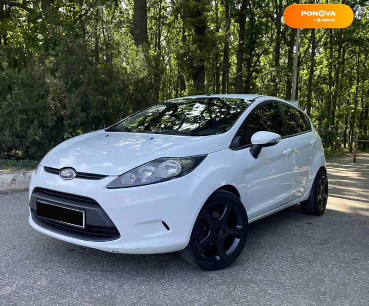 Ford Fiesta, 2012, Газ пропан-бутан / Бензин, 1.25 л., 139 тис. км, Хетчбек, Білий, Одеса Cars-Pr-67264 фото