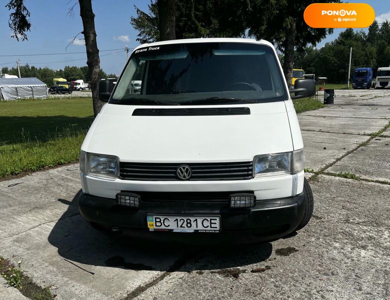 Volkswagen Transporter, 2000, Дизель, 2.5 л., 509 тис. км, Мінівен, Білий, Львів 108008 фото