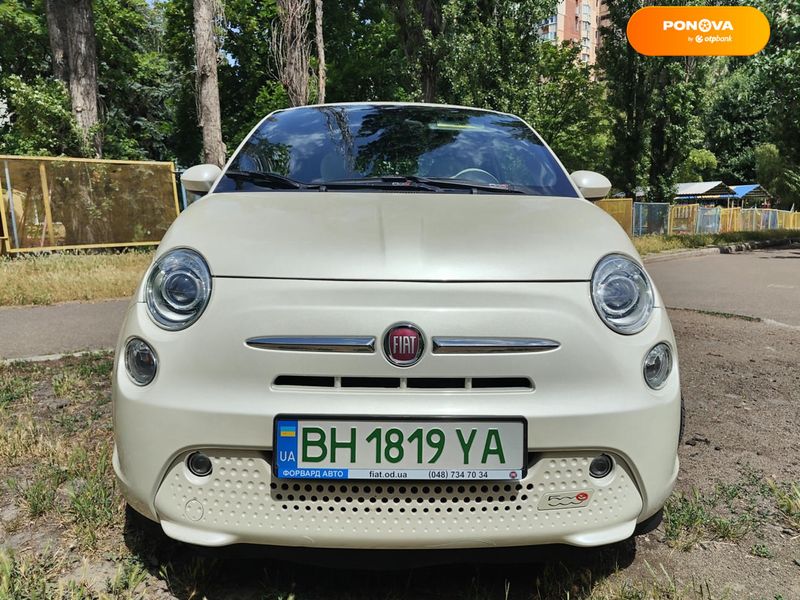 Fiat 500e, 2017, Електро, 28 тыс. км, Хетчбек, Белый, Одесса Cars-Pr-64311 фото