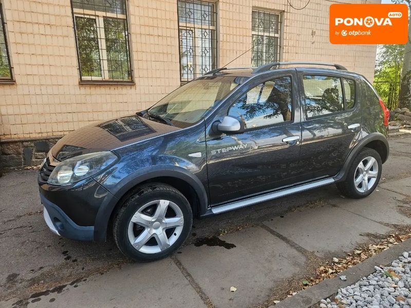 Dacia Sandero StepWay, 2011 р., Бензин, 160 тис. км, Хетчбек, Сірий, Кривий Ріг AT-10402813 фото