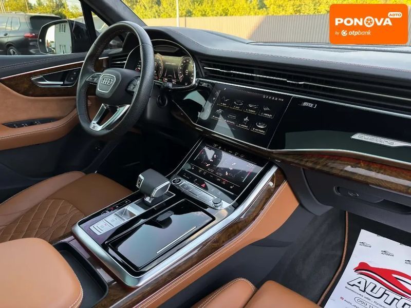 Audi Q7, 2021 р., Гібрид (PHEV), 61 тис. км, Позашляховик / Кросовер, Зелений, Луцьк AT-10402964 фото