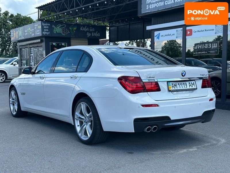 BMW 7 Series, 2015 р., Дизель, 95 тис. км, Седан, Білий, Житомир AT-10419477 фото