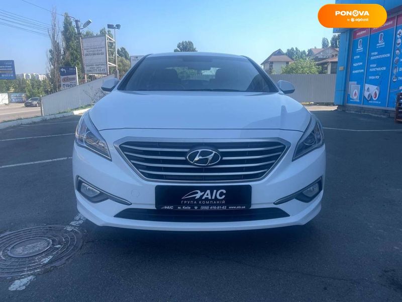 Hyundai Sonata, 2016, Газ, 2 л., 445 тис. км, Седан, Білий, Київ 110226 фото