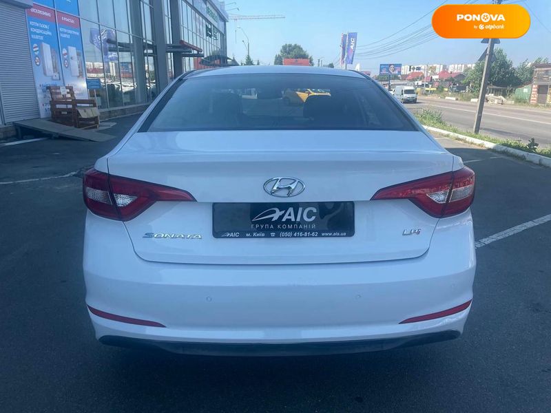 Hyundai Sonata, 2016, Газ, 2 л., 445 тис. км, Седан, Білий, Київ 110226 фото