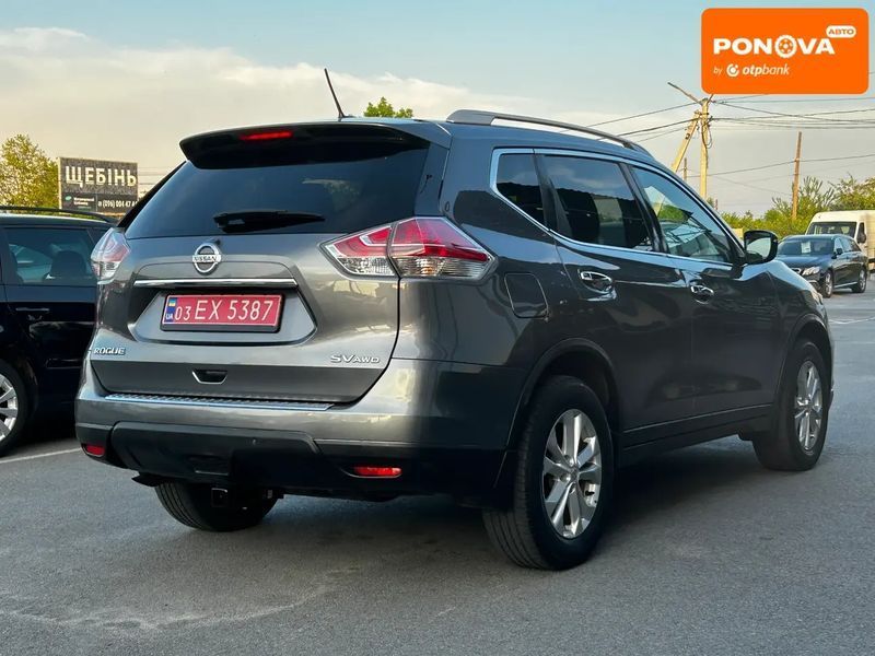 Nissan Rogue, 2016 р., Бензин, 144 тис. км, Позашляховик / Кросовер, Сірий, Житомир AT-10417971 фото