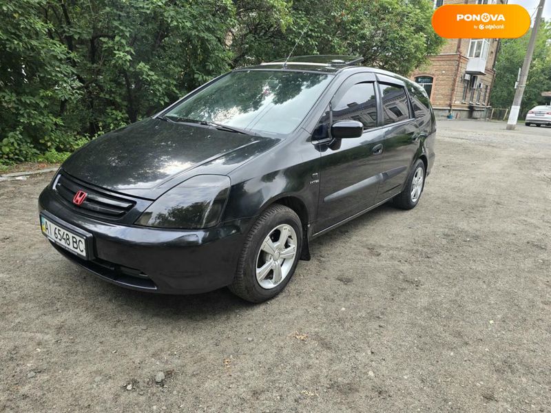 Honda Stream, 2003, Газ пропан-бутан / Бензин, 2 л., 278 тис. км, Мінівен, Чорний, Київ Cars-Pr-61422 фото