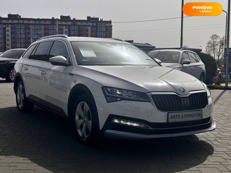 Skoda Superb Scout, 2020, Дизель, 2 л., 178 тис. км, Універсал, Білий, Хмельницький 49569 фото