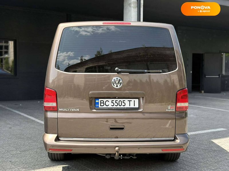 Volkswagen Multivan, 2013, Дизель, 2 л., 242 тис. км, Мінівен, Коричневий, Львів 16841 фото