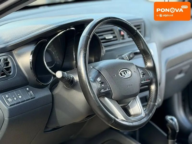 Kia Rio, 2012 р., Бензин, 161 тис. км, Седан, Сірий, Дніпро (Дніпропетровськ) AT-10417736 фото