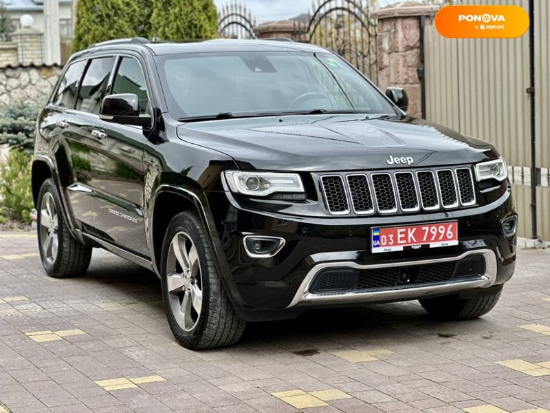 Jeep Grand Cherokee, 2015, Дизель, 3 л., 188 тис. км, Позашляховик / Кросовер, Чорний, Тернопіль Cars-Pr-64904 фото