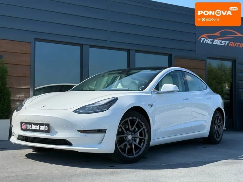 Tesla Model 3, 2019 р., Електро, 51 тис. км, Позашляховик / Кросовер, Білий, Рівне AT-10407163 фото