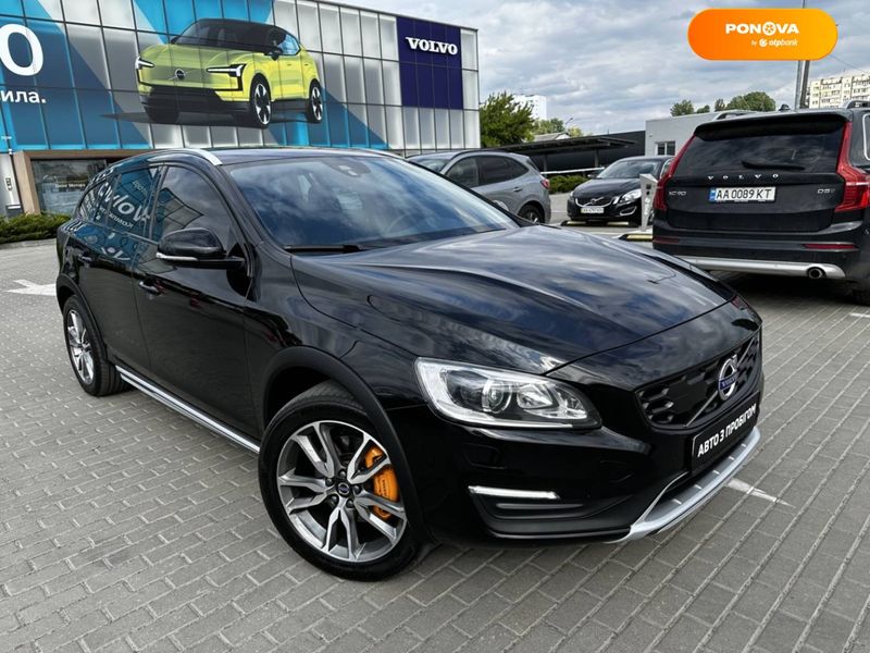 Volvo V60 Cross Country, 2016, Бензин, 1.97 л., 168 тис. км, Універсал, Чорний, Київ 47636 фото