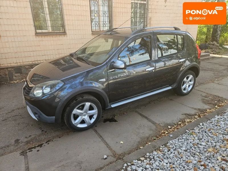 Dacia Sandero StepWay, 2011 р., Бензин, 160 тис. км, Хетчбек, Сірий, Кривий Ріг AT-10402813 фото