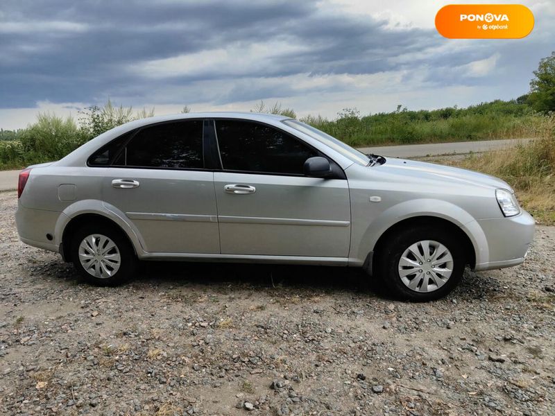 Chevrolet Lacetti, 2008, Газ пропан-бутан / Бензин, 1.6 л., 201 тис. км, Седан, Сірий, Бобровиця Cars-Pr-66106 фото