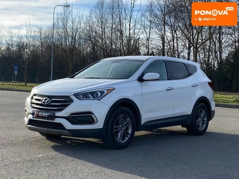 Hyundai Santa FE, 2016 р., Бензин, 236 тис. км, Позашляховик / Кросовер, Білий, Львів AT-10406430 фото