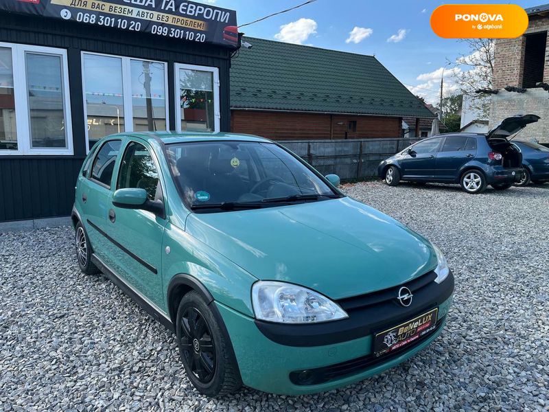 Opel Corsa, 2002, Бензин, 1.2 л., 133 тис. км, Хетчбек, Зелений, Коломия 45906 фото