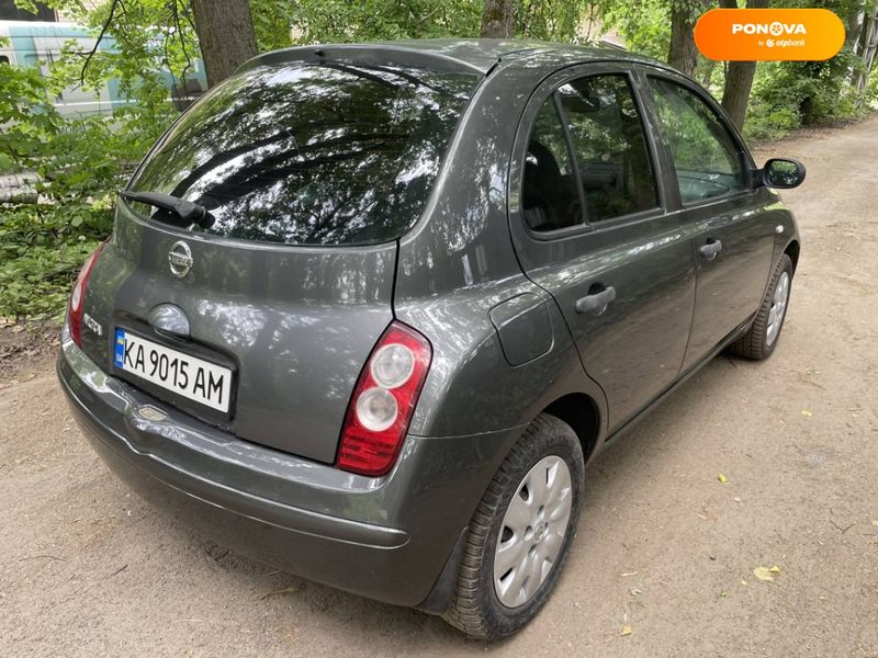 Nissan Micra, 2005, Бензин, 1.24 л., 150 тыс. км, Хетчбек, Серый, Киев Cars-Pr-63960 фото