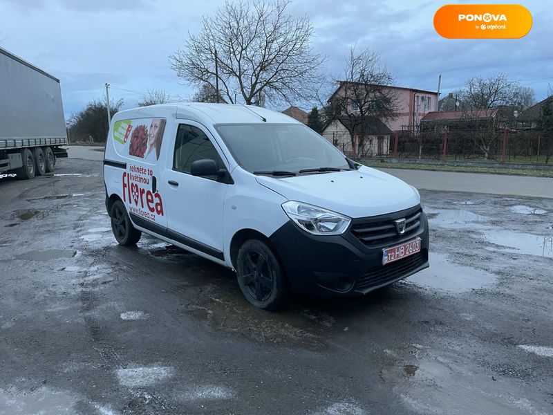 Dacia Dokker, 2018, Газ пропан-бутан / Бензин, 1.6 л., 136 тис. км, Вантажний фургон, Белый, Чоп Cars-Pr-143446 фото