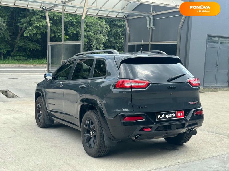 Jeep Cherokee, 2016, Газ пропан-бутан / Бензин, 3.2 л., 123 тис. км, Позашляховик / Кросовер, Сірий, Київ 109165 фото