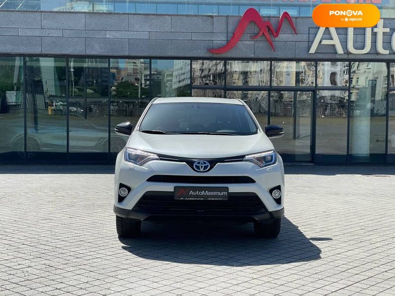 Toyota RAV4 PHEV, 2018, Гибрид (HEV), 2.49 л., 74 тыс. км, Внедорожник / Кроссовер, Белый, Киев 43410 фото